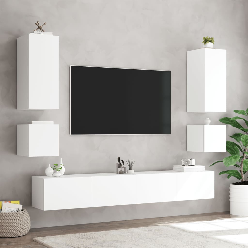 8721012473034_g_en_hd_3 vidaXL 6 Piece TV Wall Cabinets with LED Lights White - Image 6