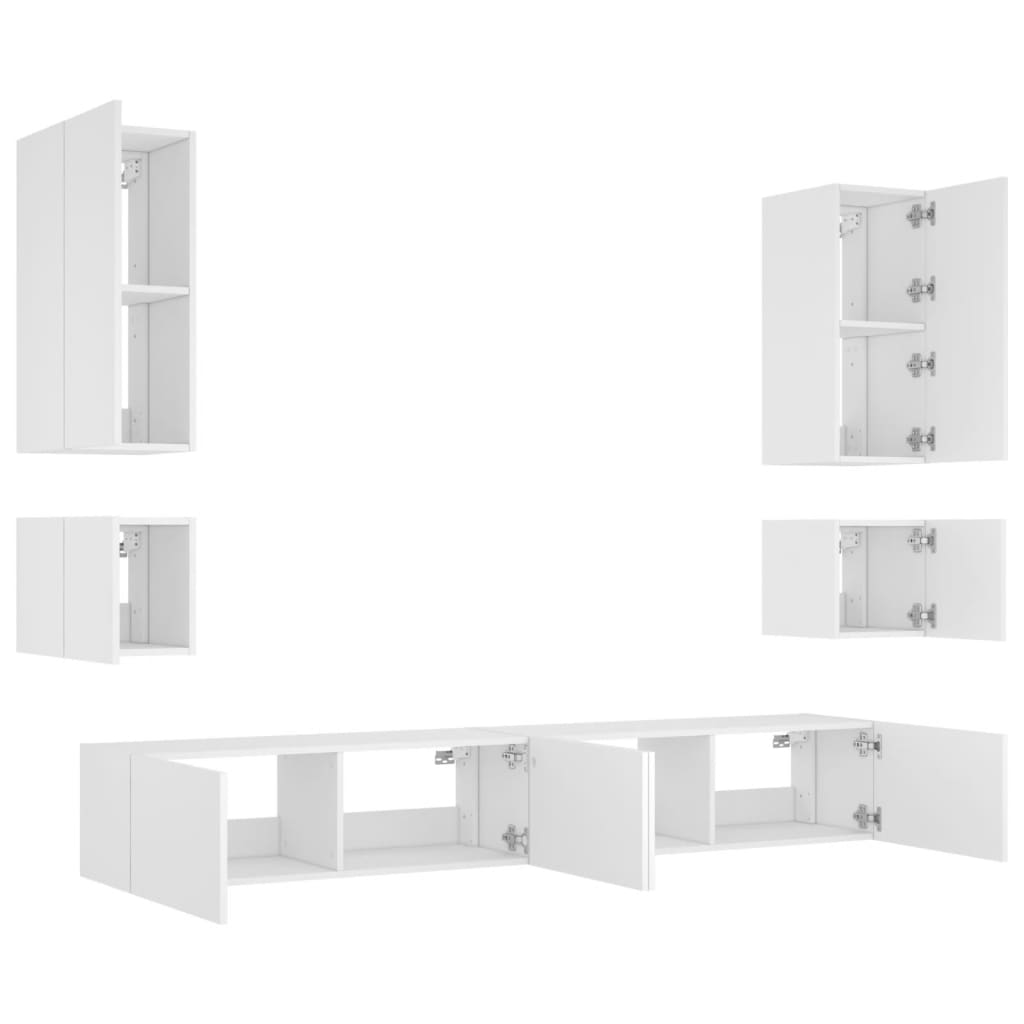 8721012473034_g_en_hd_4 vidaXL 6 Piece TV Wall Cabinets with LED Lights White - Image 7