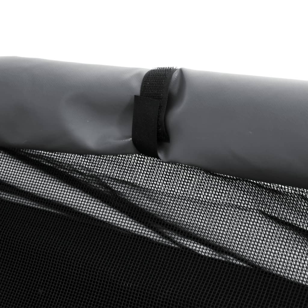 8721012474574_g_en_hd_6 vidaXL Dog House Light Grey Oxford Fabric and Steel - Image 8