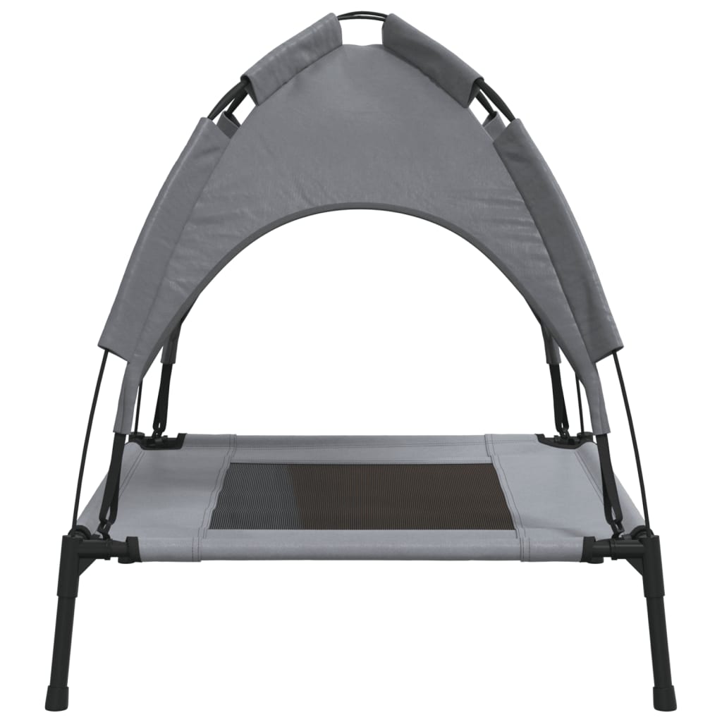 8721012474598_g_en_hd_3 vidaXL Dog Bed with Canopy Anthracite Oxford Fabric and Steel - Image 5