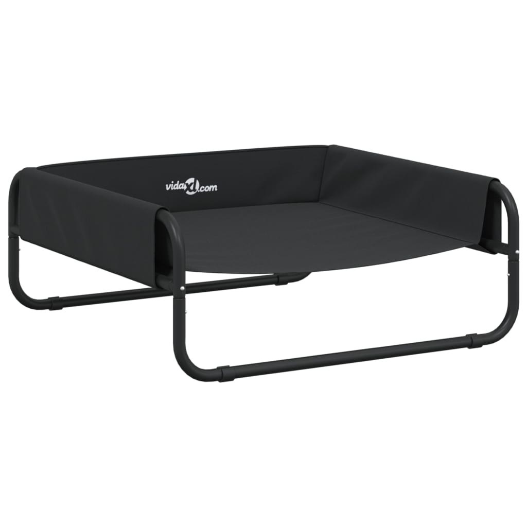 8721012474673_a_en_hd_1 vidaXL Elevated Dog Bed Anthracite Oxford Fabric and Steel - Image 2