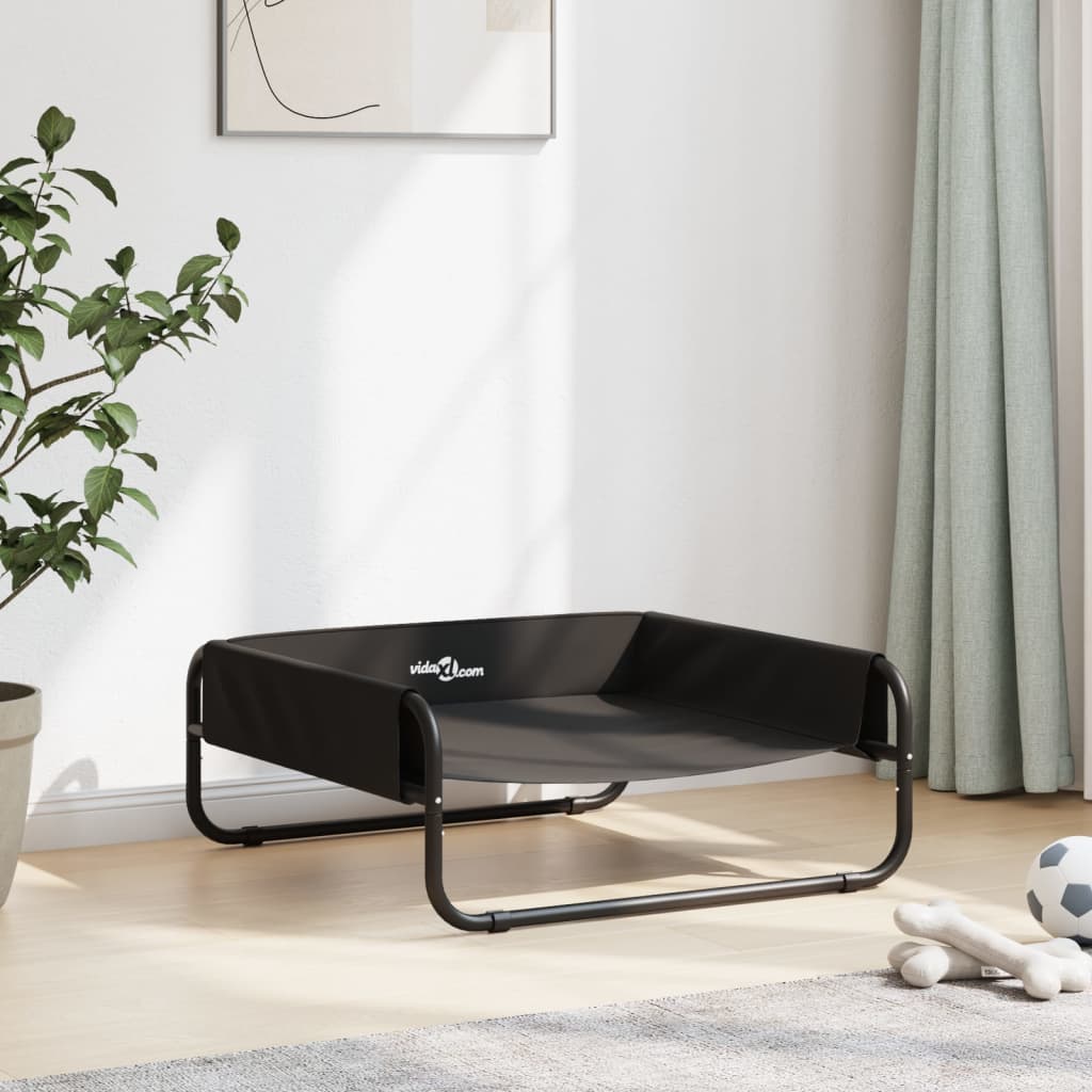 8721012474673_g_en_hd_1 vidaXL Elevated Dog Bed Anthracite Oxford Fabric and Steel - Image 3