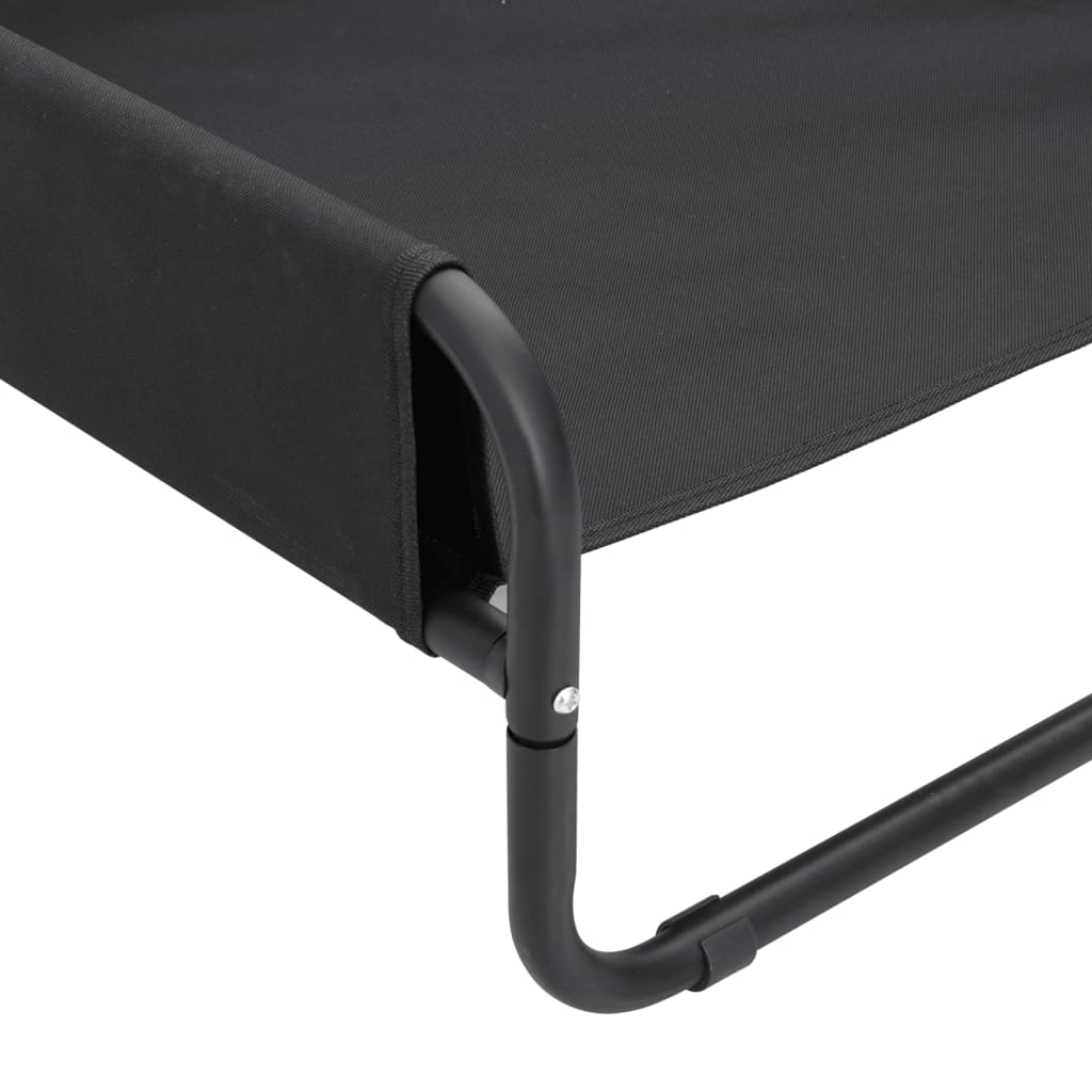 8721012474673_g_en_hd_6 vidaXL Elevated Dog Bed Anthracite Oxford Fabric and Steel - Image 8