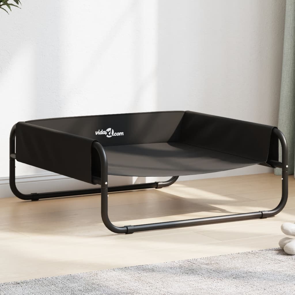8721012474673_m_en_hd_1 vidaXL Elevated Dog Bed Anthracite Oxford Fabric and Steel - Image 1
