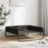 vidaXL Elevated Dog Bed Anthracite Oxford Fabric and Steel - Image 3