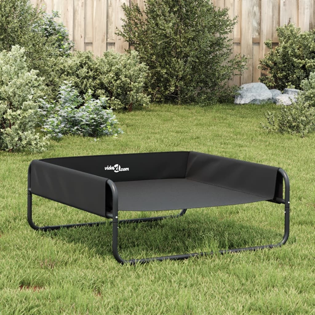 8721012474680_g_en_hd_2 vidaXL Elevated Dog Bed Anthracite Oxford Fabric and Steel - Image 4