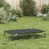 vidaXL Dog Bed Foldable Anthracite Oxford Fabric and Steel - Image 4