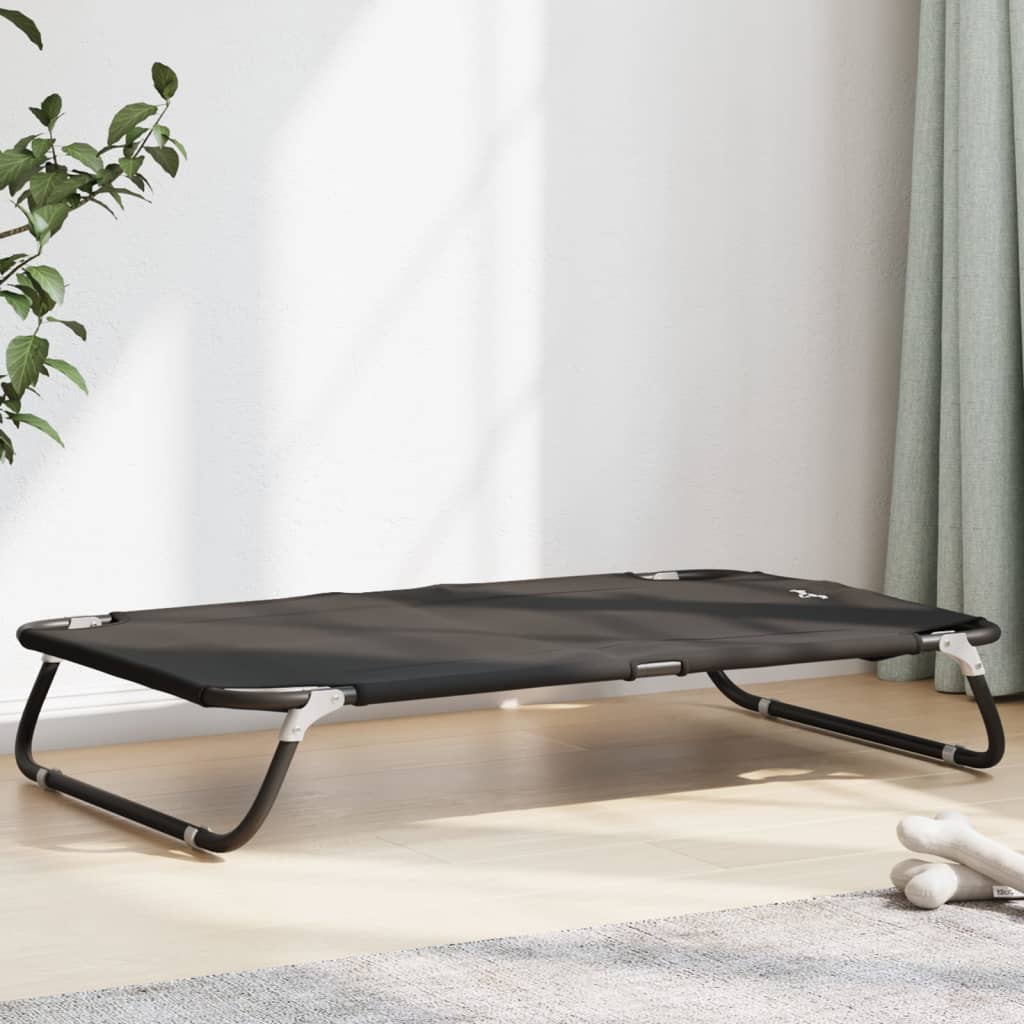 8721012474710_m_en_hd_1 vidaXL Dog Bed Foldable Anthracite Oxford Fabric and Steel - Image 1
