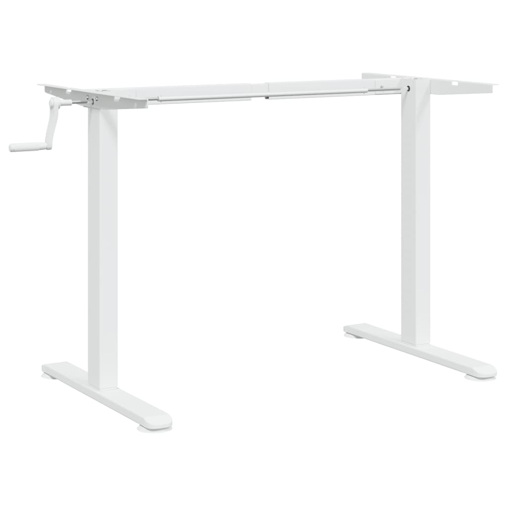 8721012474895_a_en_hd_1 vidaXL Standing Desk Frame White (94-135)x60x(70-114) cm Steel - Image 2