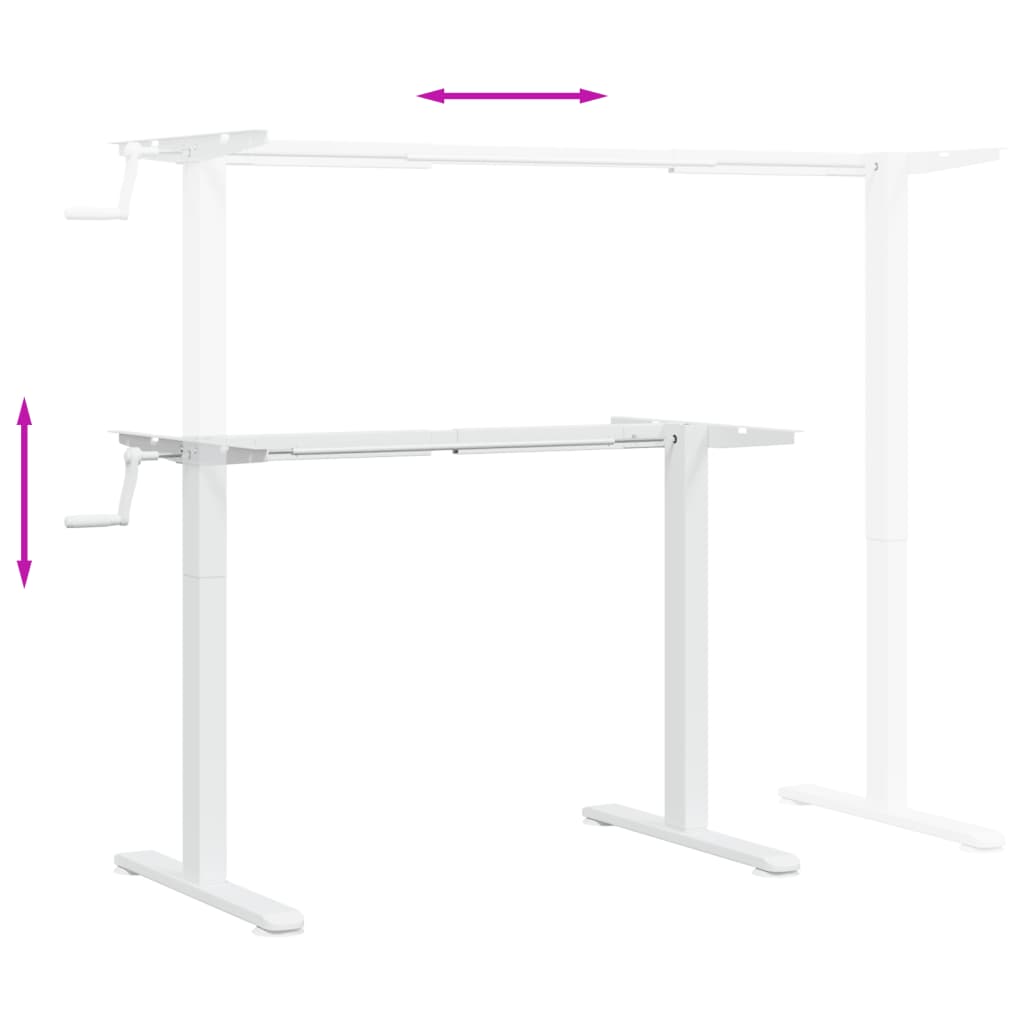 8721012474895_g_en_hd_6 vidaXL Standing Desk Frame White (94-135)x60x(70-114) cm Steel - Image 8