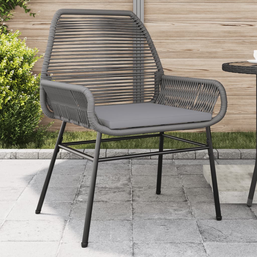 8721012477933_m_en_hd_1 vidaXL Garden Chairs 2 pcs with Cushions Grey Poly Rattan - Image 1