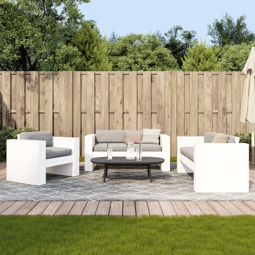 8721012478510_m_en_hd_1 vidaXL 2 Piece Garden Lounge Set White Solid Wood Pine - Image 1