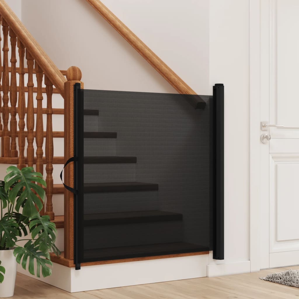 8721012482784_g_en_hd_1 vidaXL Retractable Pet Gate Black 82.5x125 cm - Image 3