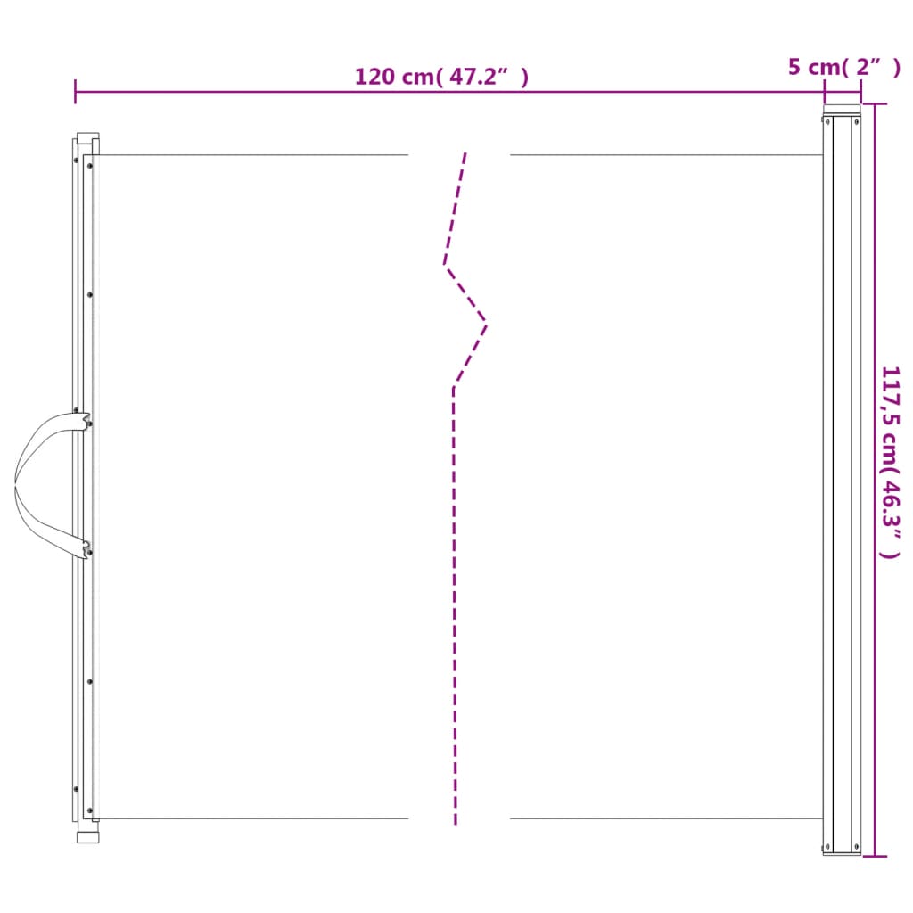 8721012482807_g_en_hd_7 vidaXL Retractable Pet Gate Black 117.5x125 cm - Image 9