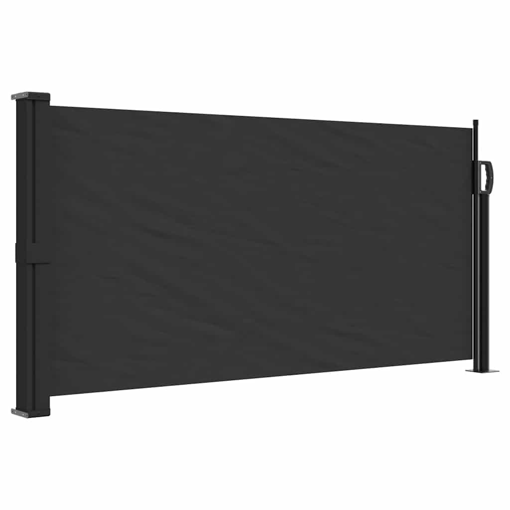 8721012483637_a_en_hd_1 vidaXL Retractable Side Awning Black 100x500 cm - Image 2