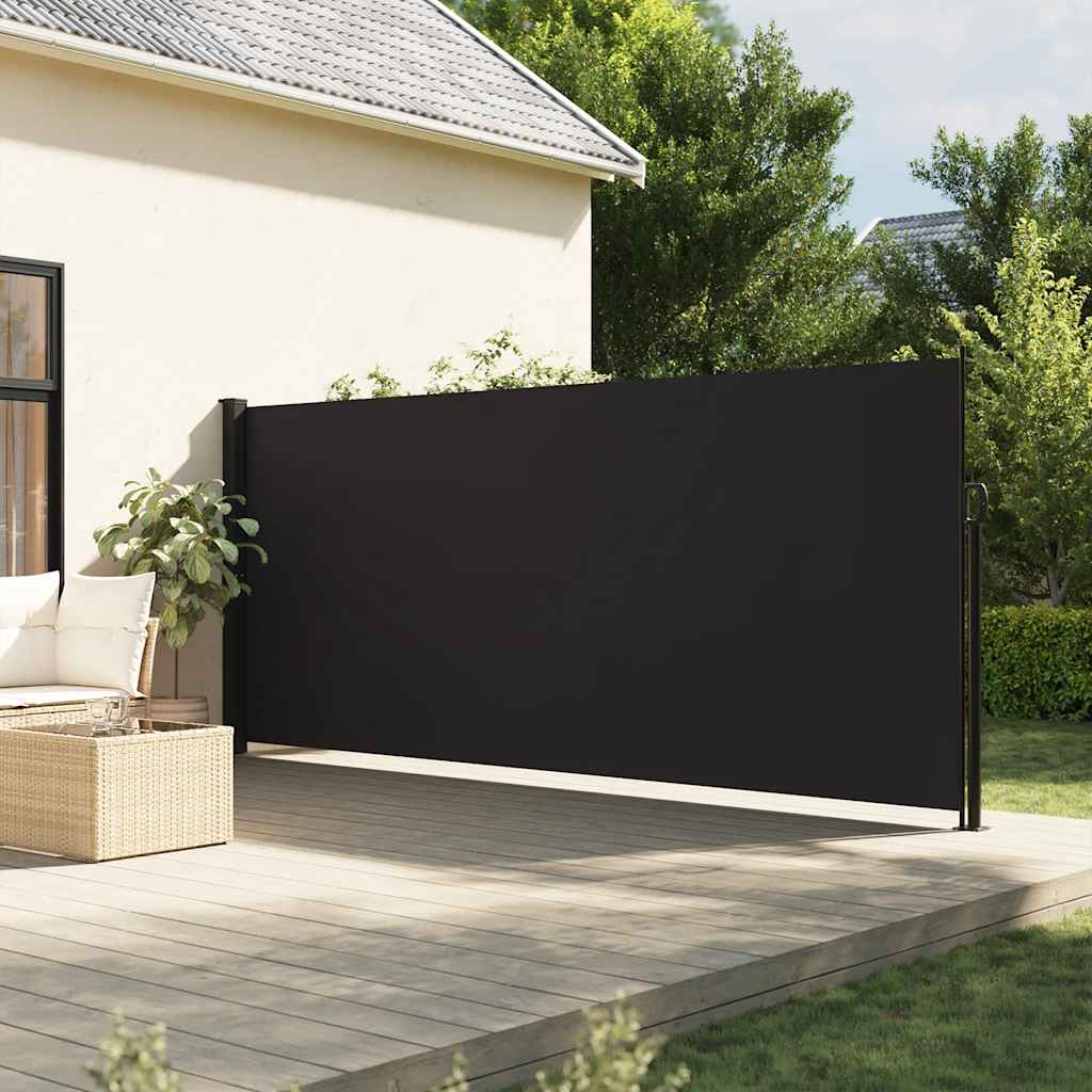 8721012484627_m_en_hd_1 vidaXL Retractable Side Awning Black 160x600 cm - Image 1