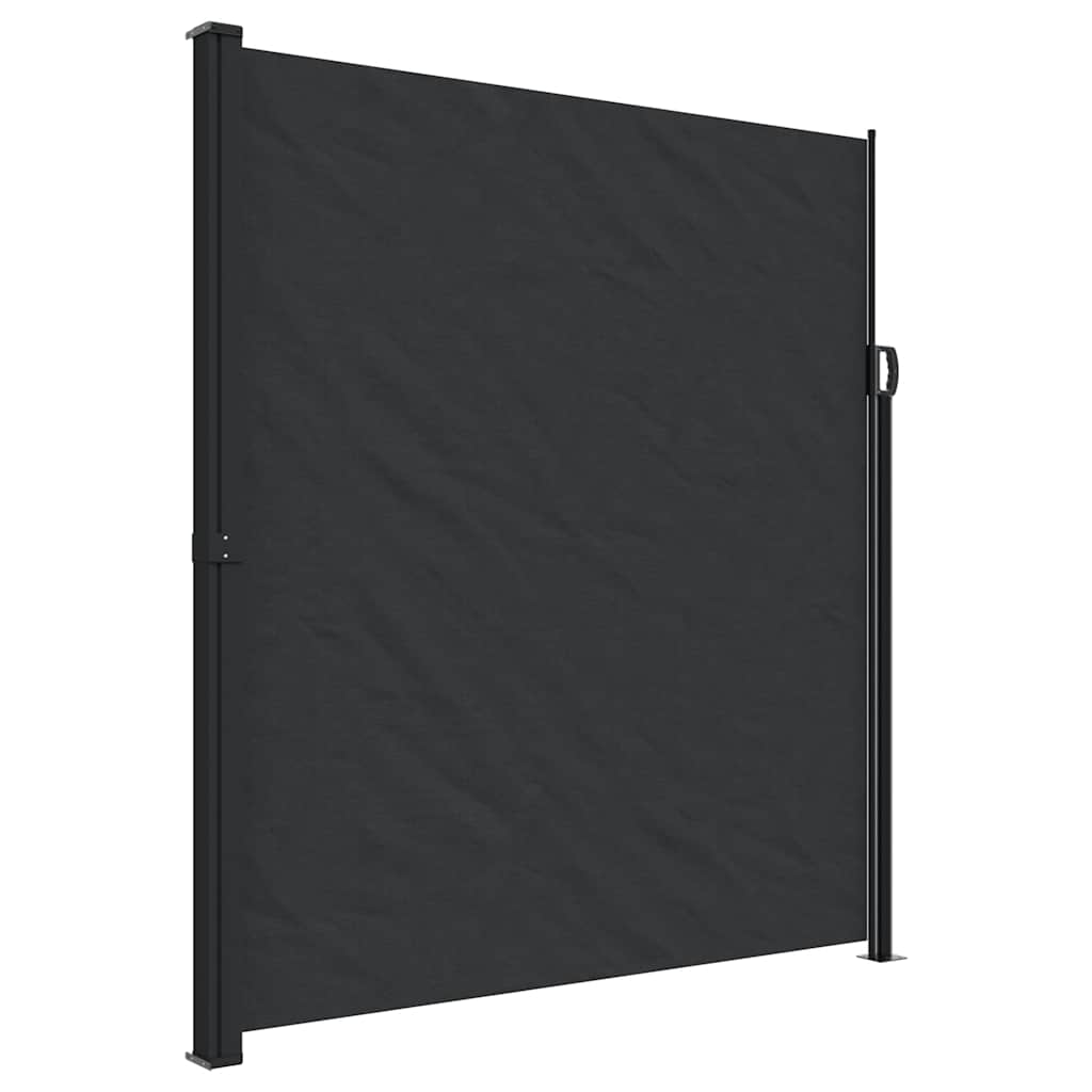 8721012484955_a_en_hd_1 vidaXL Retractable Side Awning Black 220x600 cm - Image 2
