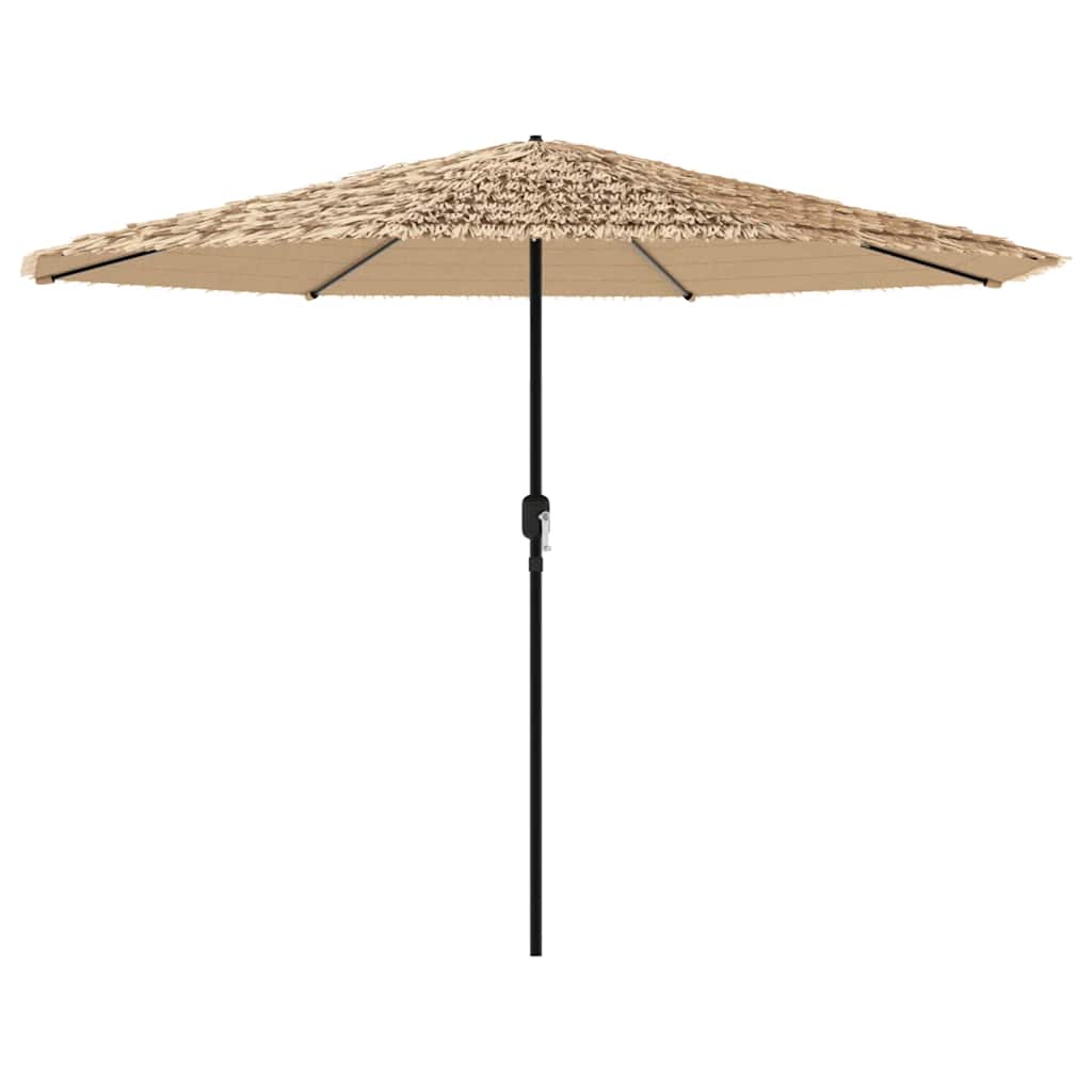 8721012488250_a_en_hd_1 vidaXL Garden Parasol with Steel Pole Brown 324x324x247 cm - Image 2