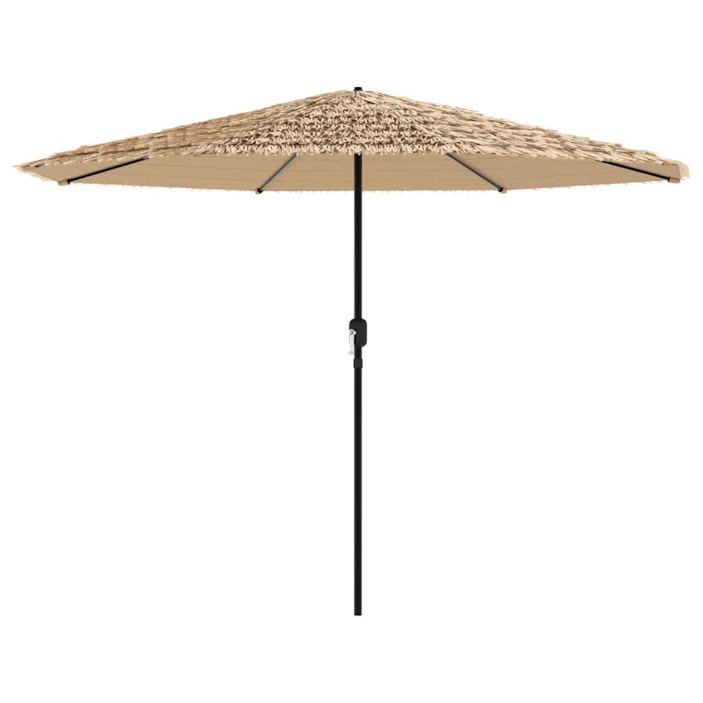8721012488250_g_en_hd_1 vidaXL Garden Parasol with Steel Pole Brown 324x324x247 cm - Image 3