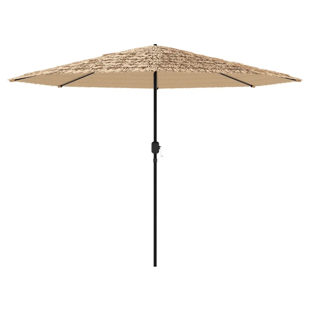 8721012488250_g_en_hd_2 vidaXL Garden Parasol with Steel Pole Brown 324x324x247 cm - Image 4