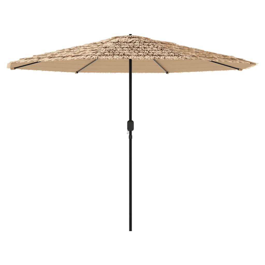 8721012488250_g_en_hd_3 vidaXL Garden Parasol with Steel Pole Brown 324x324x247 cm - Image 5