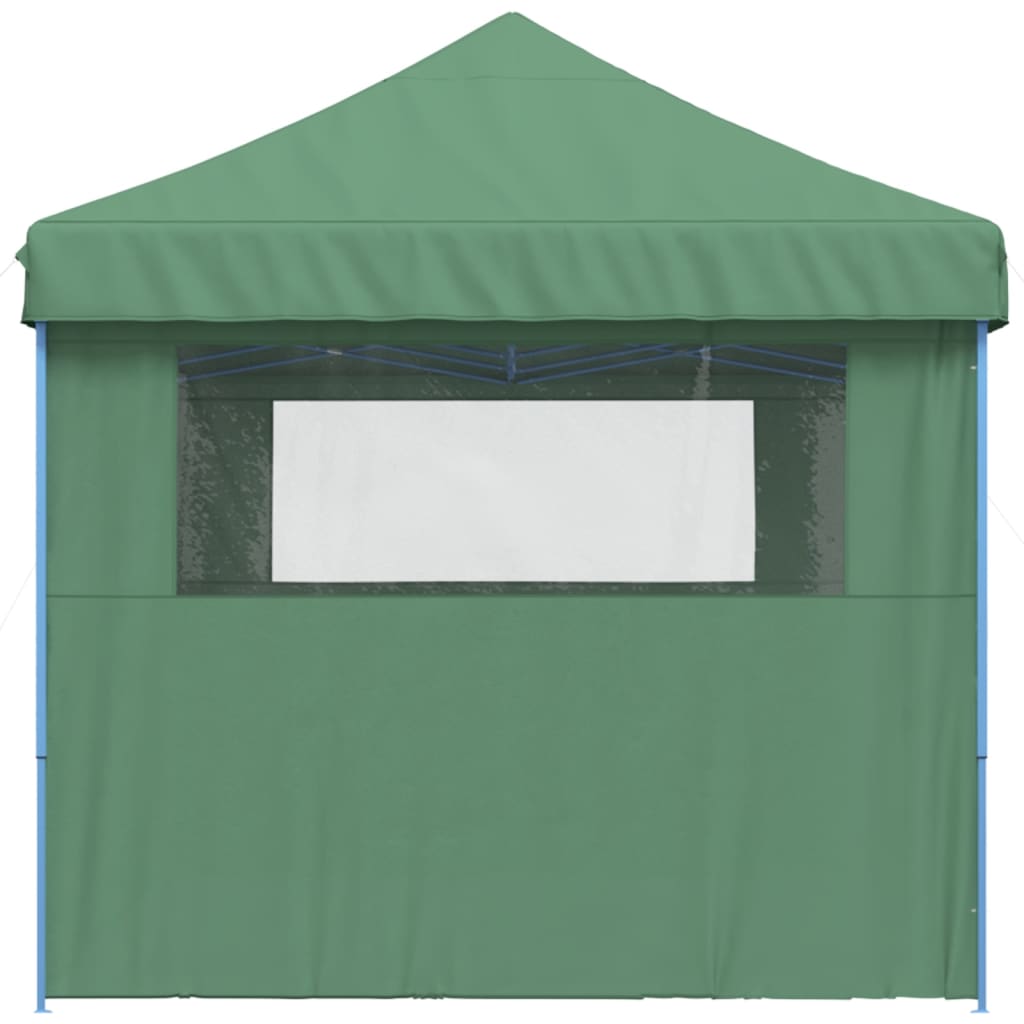 8721012491472_g_en_hd_2 vidaXL Foldable Party Tent Pop-Up with 3 Sidewalls Green - Image 4
