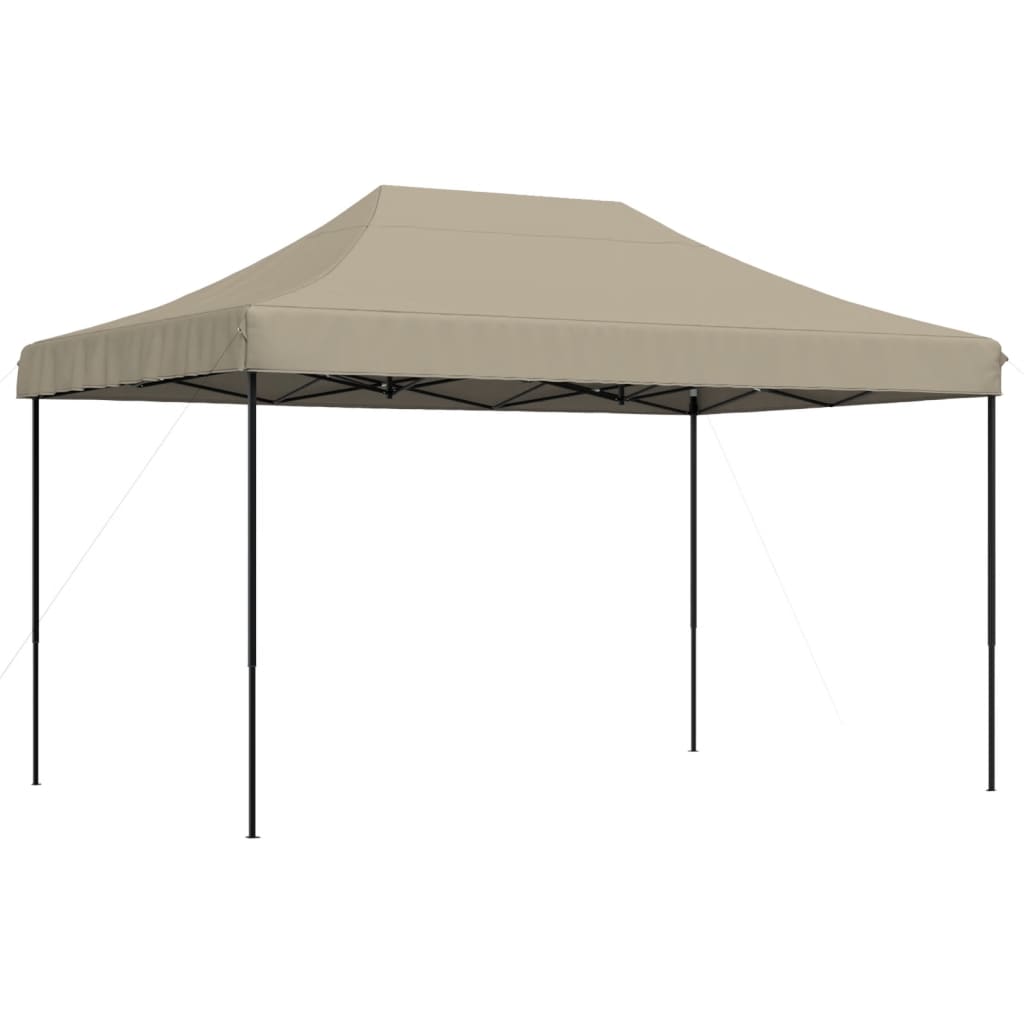 8721012491656_a_en_hd_1 vidaXL Foldable Party Tent Pop-Up Taupe 440x292x315 cm - Image 2