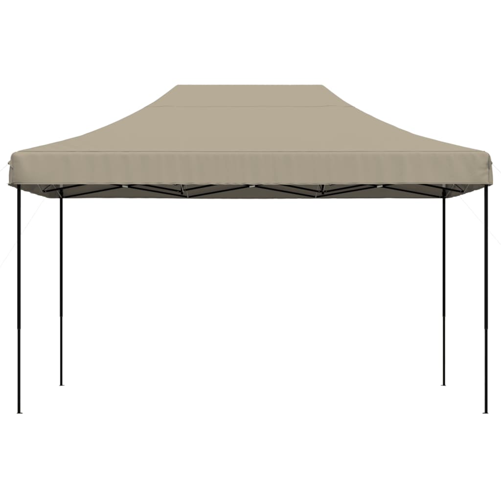 8721012491656_g_en_hd_1 vidaXL Foldable Party Tent Pop-Up Taupe 440x292x315 cm - Image 3