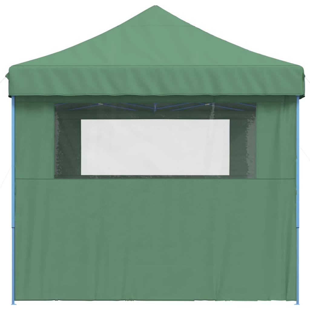 8721012491717_g_en_hd_2 vidaXL Foldable Party Tent Pop-Up with 3 Sidewalls Green - Image 4