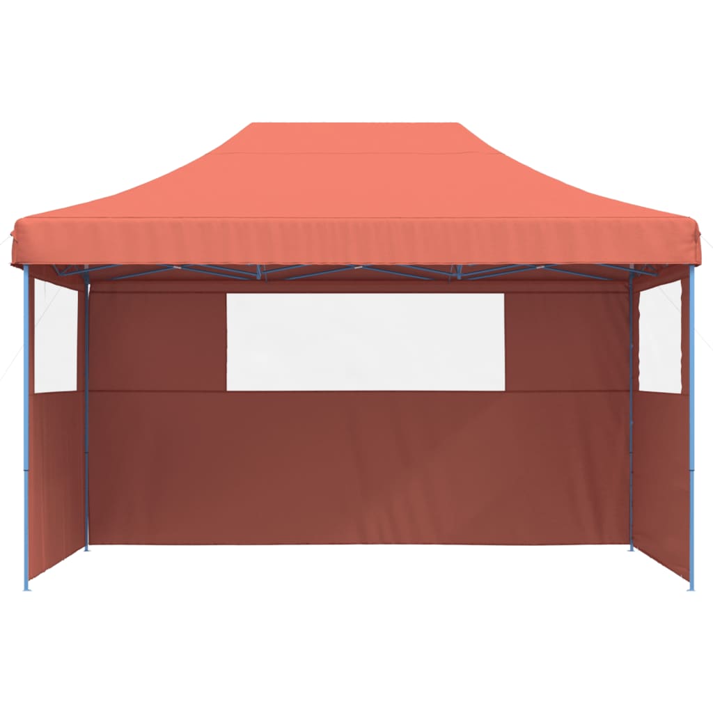 8721012491762_g_en_hd_1 vidaXL Foldable Party Tent Pop-Up with 3 Sidewalls Terracotta - Image 3