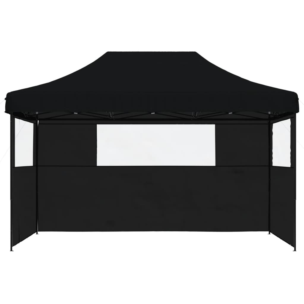 8721012491779_g_en_hd_1 vidaXL Foldable Party Tent Pop-Up with 3 Sidewalls Black - Image 3