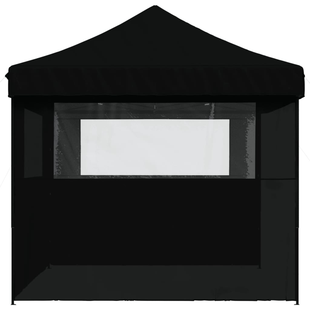 8721012491779_g_en_hd_2 vidaXL Foldable Party Tent Pop-Up with 3 Sidewalls Black - Image 4