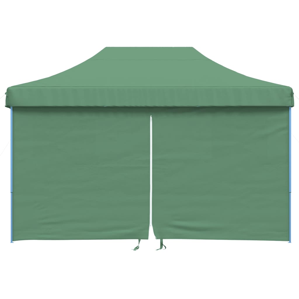 8721012491793_g_en_hd_1 vidaXL Foldable Party Tent Pop-Up with 4 Sidewalls Green - Image 3