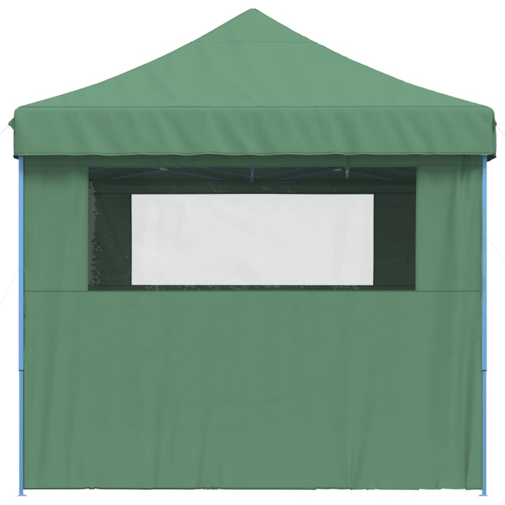 8721012491793_g_en_hd_2 vidaXL Foldable Party Tent Pop-Up with 4 Sidewalls Green - Image 4