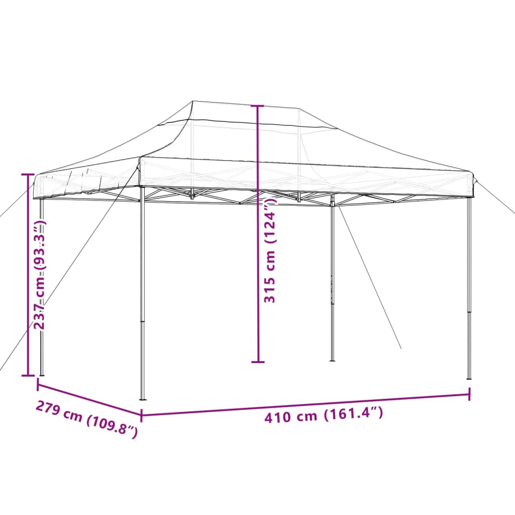 8721012492110_g_en_hd_7 vidaXL Foldable Party Tent Pop-Up Green 410x279x315 cm - Image 9