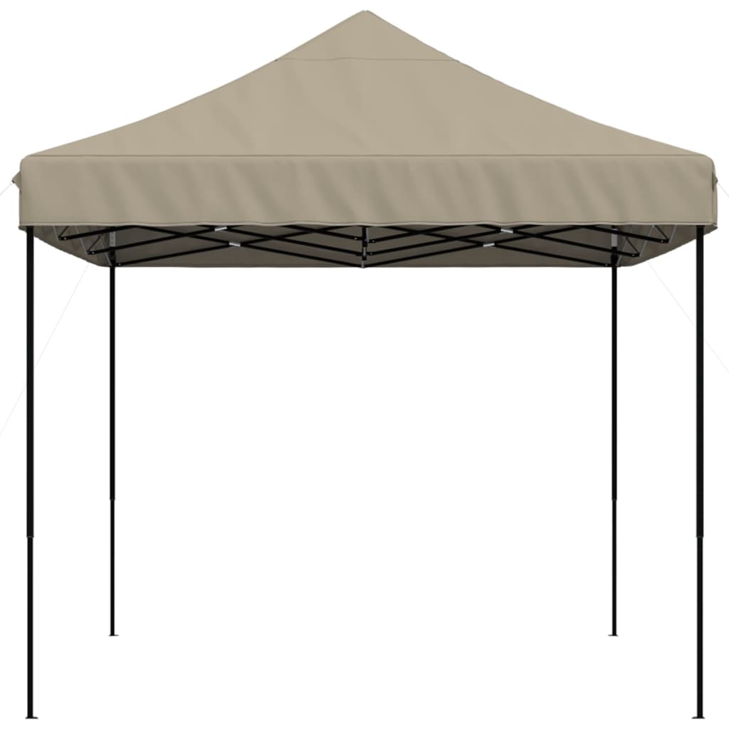 8721012492134_g_en_hd_2 vidaXL Foldable Party Tent Pop-Up Taupe 410x279x315 cm - Image 4