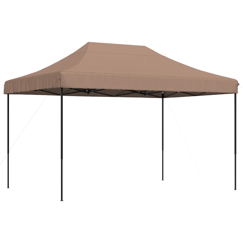8721012492158_a_en_hd_1 vidaXL Foldable Party Tent Pop-Up Brown 410x279x315 cm - Image 2