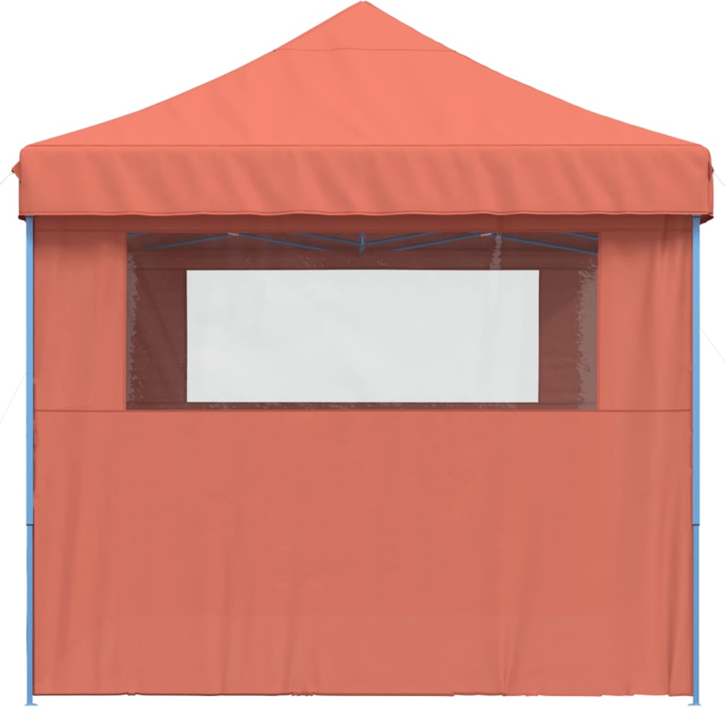 8721012492240_g_en_hd_2 vidaXL Foldable Party Tent Pop-Up with 3 Sidewalls Terracotta - Image 4