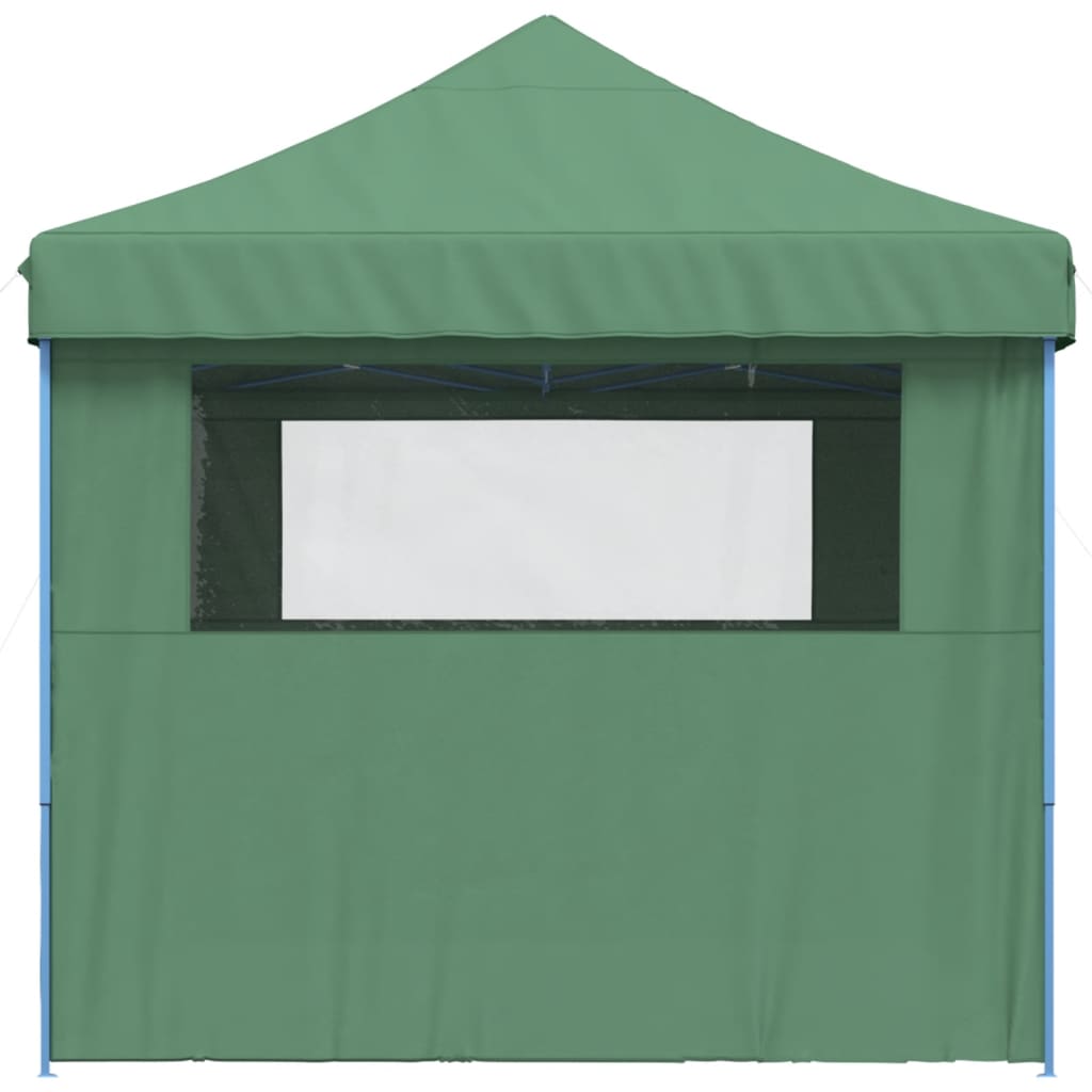 8721012492271_g_en_hd_2 vidaXL Foldable Party Tent Pop-Up with 4 Sidewalls Green - Image 4