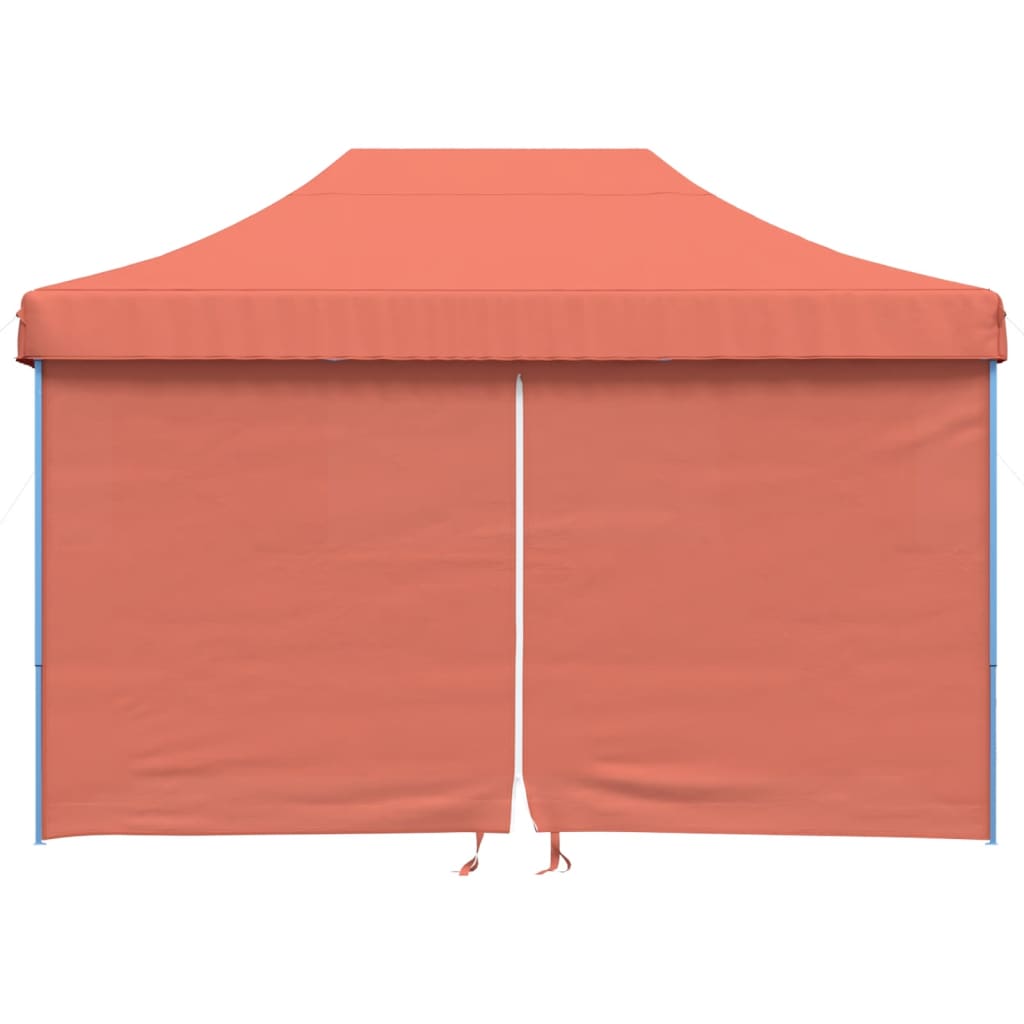 8721012492325_g_en_hd_1 vidaXL Foldable Party Tent Pop-Up with 4 Sidewalls Terracotta - Image 3