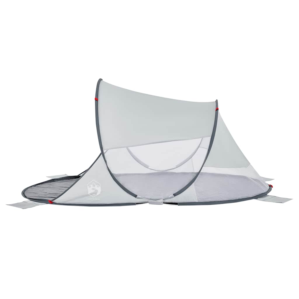 8721012492530_g_en_hd_4 vidaXL Beach Tent Grey Pop-up Waterproof - Image 6