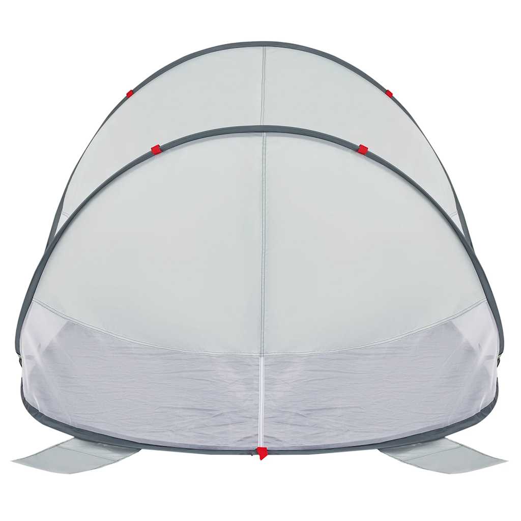 8721012492530_g_en_hd_5 vidaXL Beach Tent Grey Pop-up Waterproof - Image 7