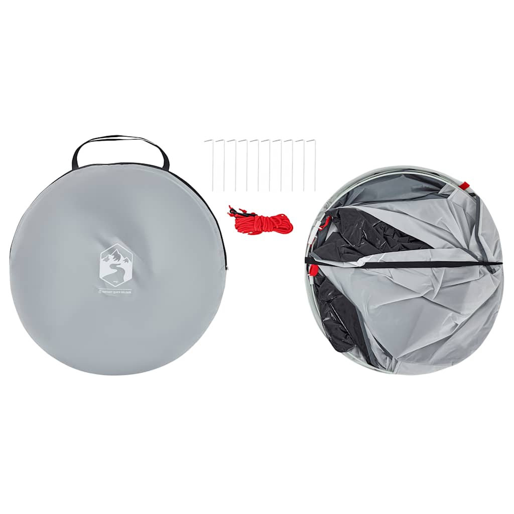 8721012492530_g_en_hd_7 vidaXL Beach Tent Grey Pop-up Waterproof - Image 9