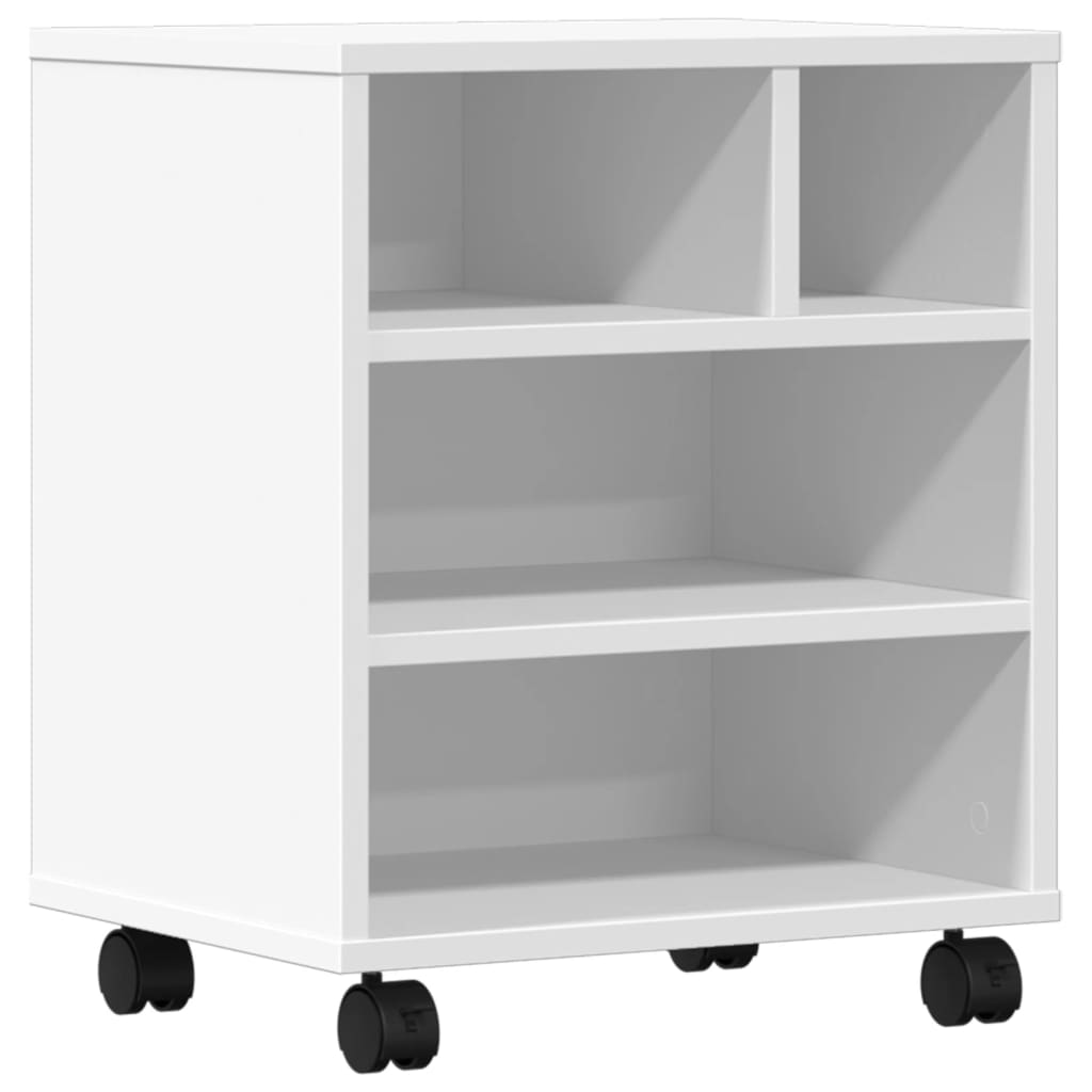 8721012495203_a_en_hd_1 vidaXL Printer Stand with Wheels White 41x32x48 cm - Image 2