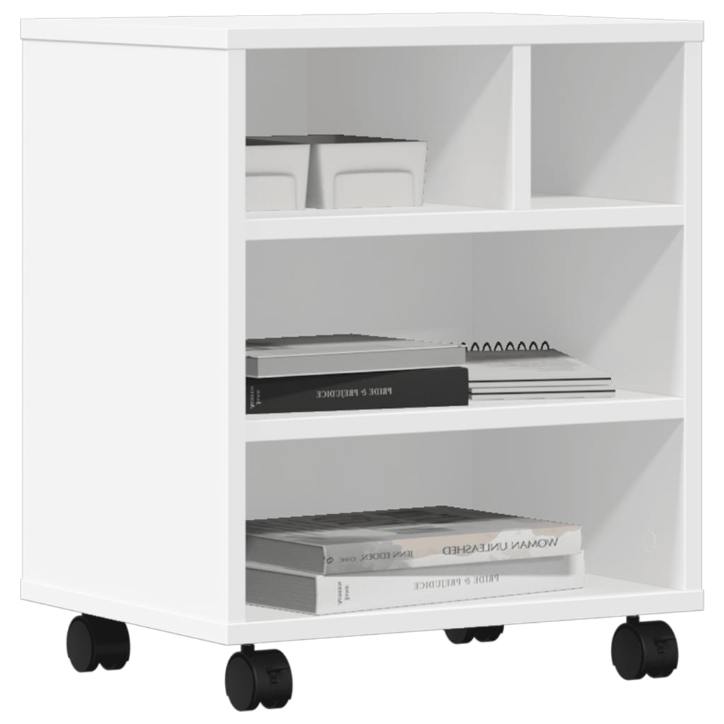 8721012495203_g_en_hd_2 vidaXL Printer Stand with Wheels White 41x32x48 cm - Image 4
