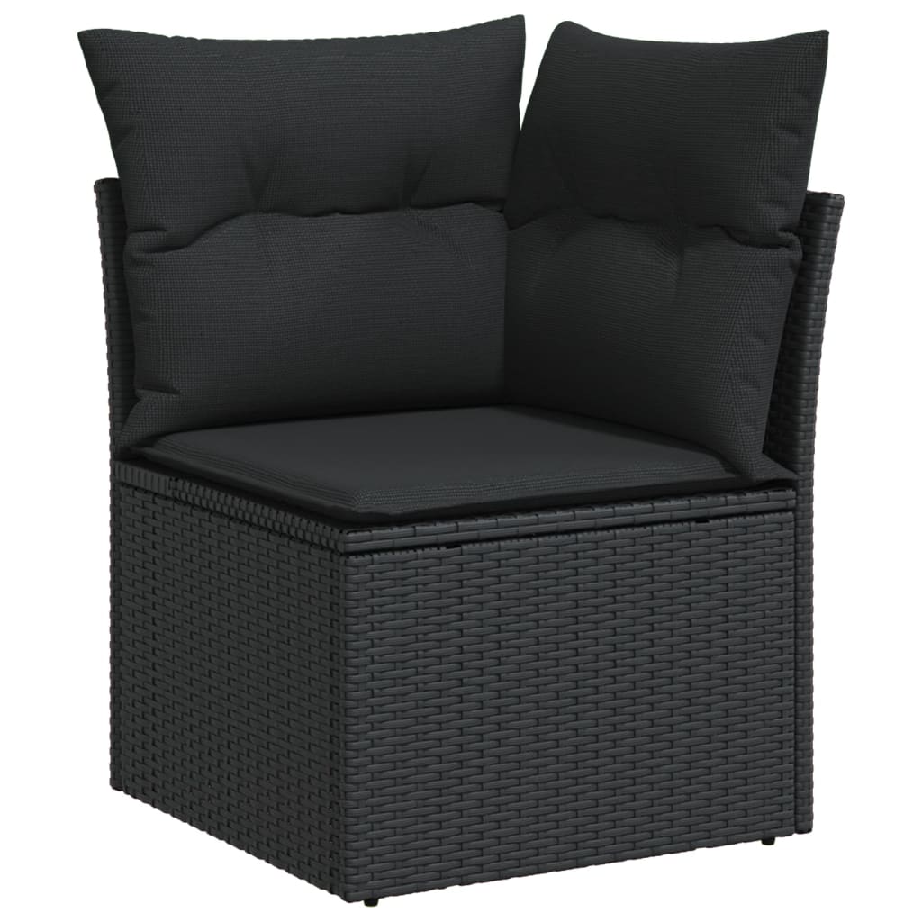 8721012832459_g_en_hd_1 vidaXL 10 Piece Garden Sofa Set with Cushions Black Poly Rattan - Image 3