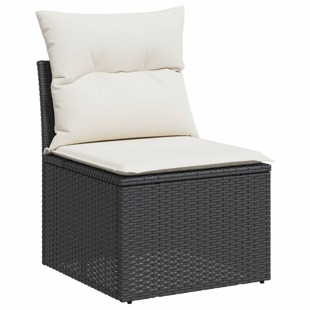 8721012844506_g_en_hd_2 vidaXL 8 Piece Garden Sofa Set with Cushions Black Poly Rattan - Image 4