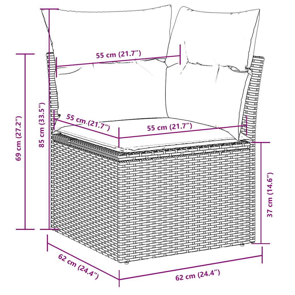 8721012861763_g_en_hd_3 vidaXL 11 Piece Garden Sofa Set with Cushions Black Poly Rattan - Image 5
