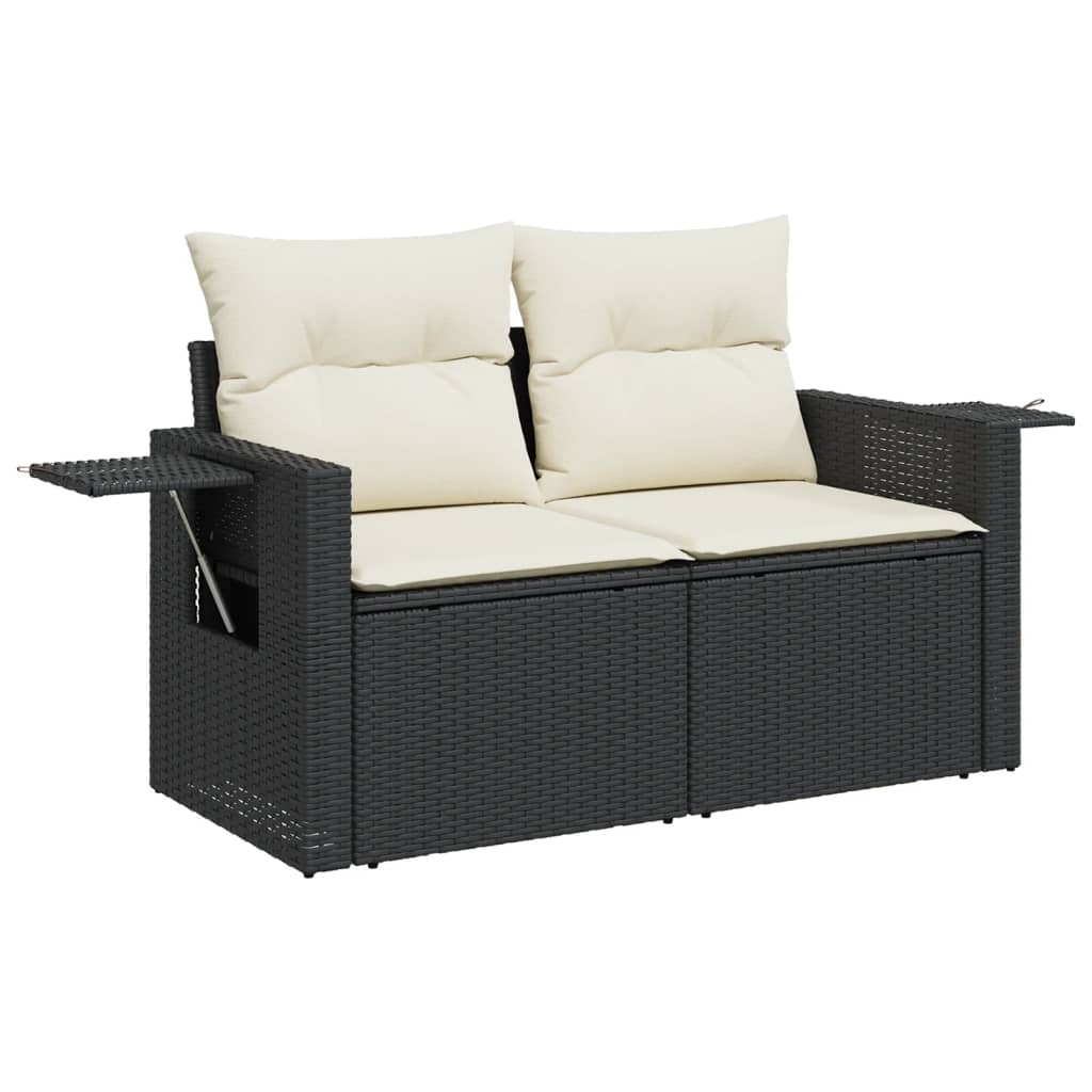 8721012864702_g_en_hd_1 vidaXL 10 Piece Garden Sofa Set with Cushions Black Poly Rattan - Image 3