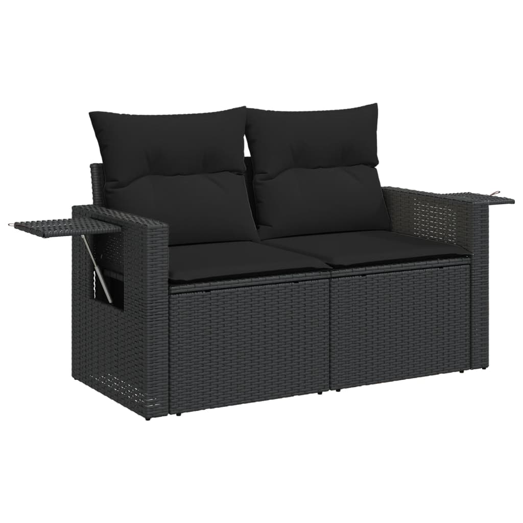 8721012864832_g_en_hd_3 vidaXL 12 Piece Garden Sofa Set with Cushions Black Poly Rattan - Image 5
